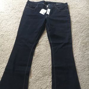 WHBM SKINNY FLARE JEANS SIZE 16